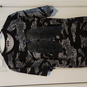 Bape Tiger Shark black camo t-shirt XL